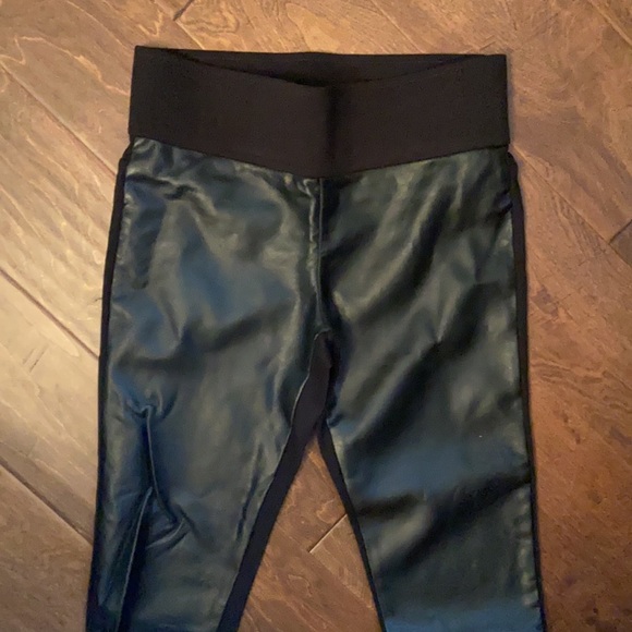 Club Monaco leather leggings - Picture 3 of 4